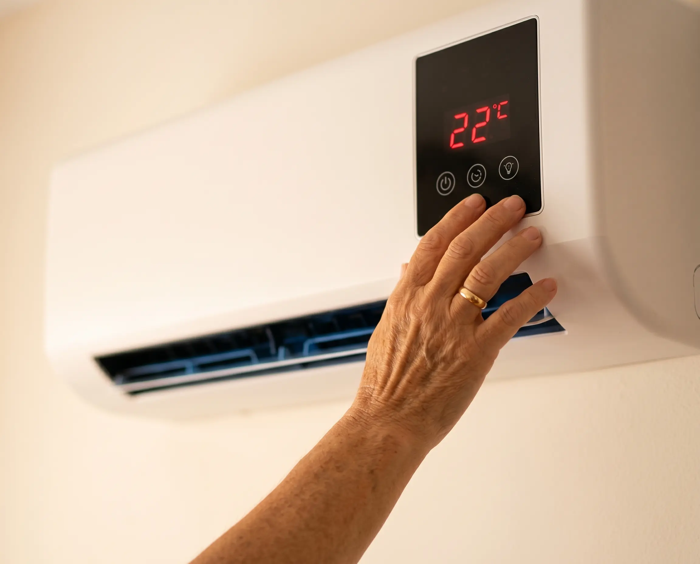 EpiCooler Touch-Display mit 22 Grad